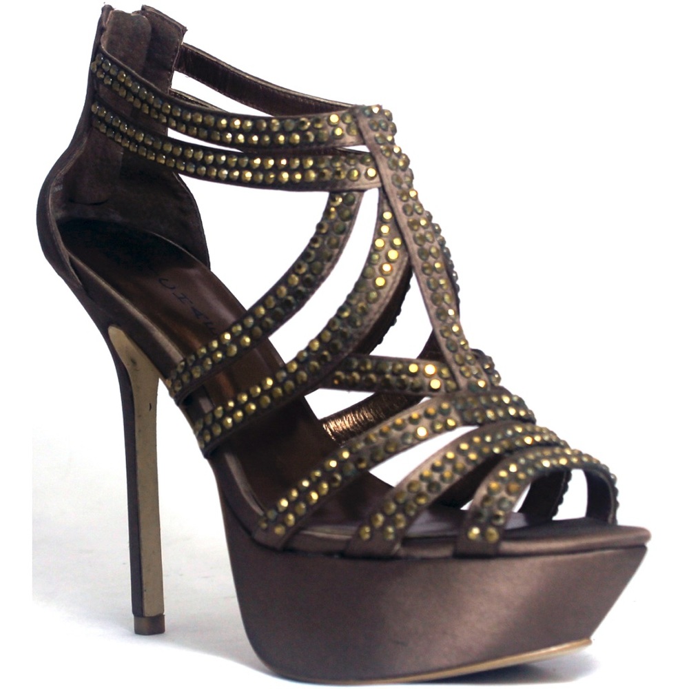 Michael Antonio Bronze Platform Heel NWT